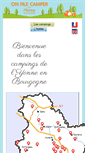 Mobile Screenshot of campings-yonne.com